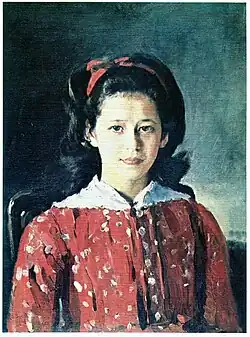 Lioudmila. 1884par V. Serov