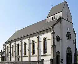 L'église Saint-Christophe.