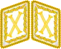 Insignes de col de Reichsmarschall.