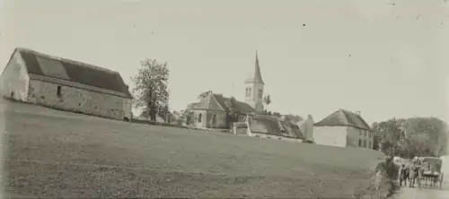 Vue générale du village vers la fin du XIXe&nbsp;siècle.