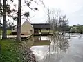 Vue d'ensemble du moulin.
