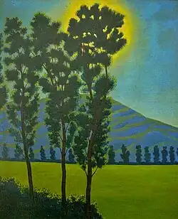Landscape with trees, 1946