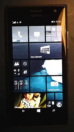 Image illustrative de l’article Nokia Lumia 735