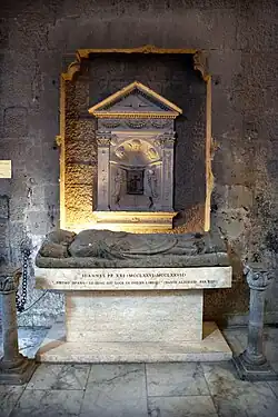 Tombe honorifique du pape Jean XXI.