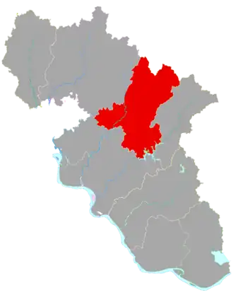 Localisation de Luótián Xiàn