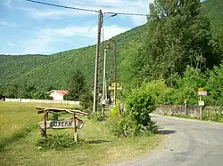 L'entrée du village sud
