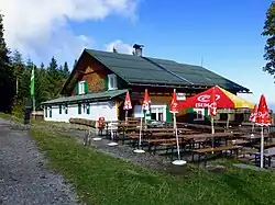 Lustenauer Hütte.