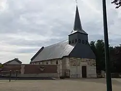 L'église Saint-Étienne de Luxémont.