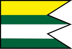 Drapeau de Lužany pri Topli