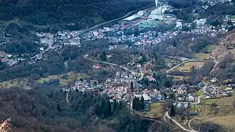 Unac et Luzenac à l'arrière-plan.