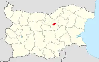 Localisation de Lyaskovets