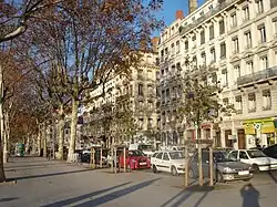 Quai Victor-Augagneur. La rue.