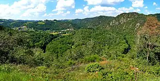 Méandre de la Sioule à Chateauneuf-les-Bains.