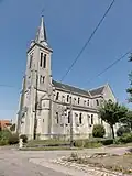 Église Saint-Èvre, extérieur.