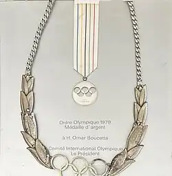 Médaille olympique pour Omar Boucetta
