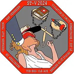 Médaille officielle St V 2024.