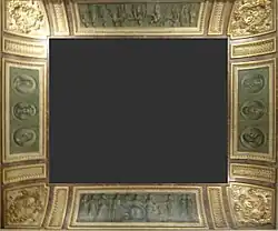 Médaillons de la salle Percier et Fontaine, 1831, Musée du Louvre