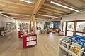 La médiathèque, inaugurée en 2018, située à côté de la mairie