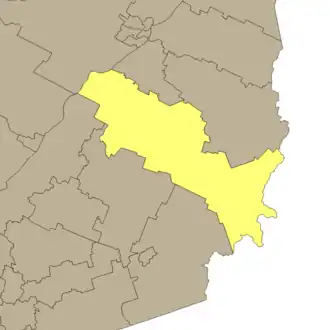 Carte de la circonscription