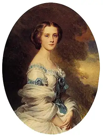 Mélanie Renouard de Bussierre (1836-1914), épouse d'Edmond de Pourtalès