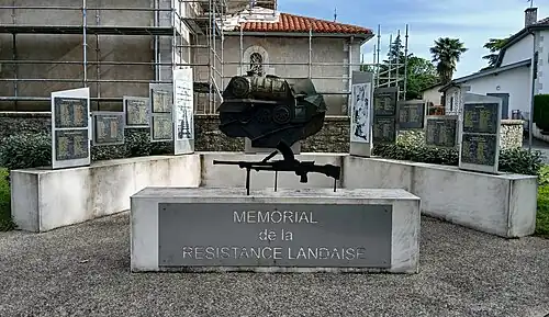 Mémorial de la Résistance landaise.