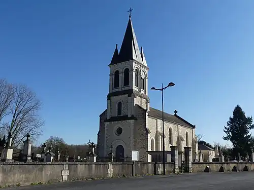 L'église Saint-Jean-Baptiste.