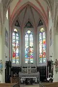 Église Saint-Maurice, l'intérieur.