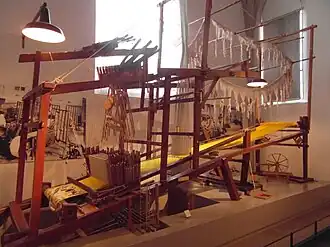 Métier à tisser du XIXe&nbsp;siècle.