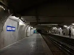 État de la station en juin 2018.