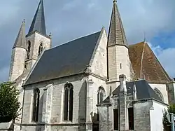 L'extérieur de la chapelle d'Anjou, en 2005.