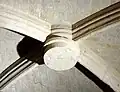 Clé de voûte de la 5e&nbsp;travée.
