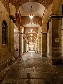 Une allée du Prinzipalmarkt à Münster. Novembre 2021.