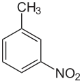 Structure de du m-nitrotoluène