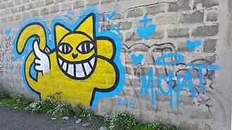 M. Chat à l'Ile d'Yeu en 2016.