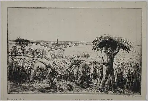 La Moisson (1922), musée de Bretagne