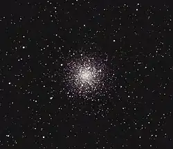 M12 dans un télescope amateur.