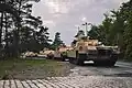 M1A1 Abrams pour l'Ukraine en transit par l'Allemagne