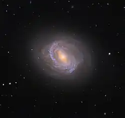 M58 en lumière visible par Adam Block (Observatoire du mont Lemmon/Université de l'Arizona).