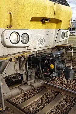 Attelage GF d’une voiture-pilote.