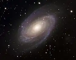 M81 imagée par un astronome amateur.