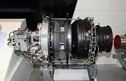 Vue du moteur.