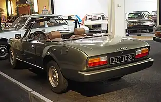 Peugeot 504 cabriolet troisième série