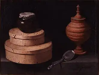 Juan van der Hamen, Boîtes de bonbons.