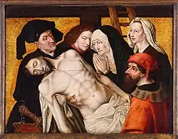 Descendimiento (XVIe&nbsp;siècle), de l'ensemble funéraire de los Mtz. de Salvatierra.