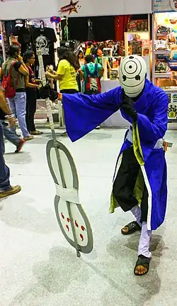 Cosplay d'Obito Uchiwa.