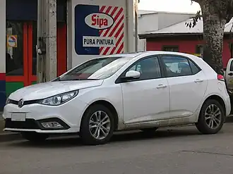 Image illustrative de l’article MG5 (non-Europe)