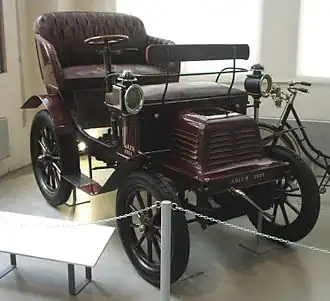 Adler Vis-à-vis (1901)Type 1 Moteur De Dion-Bouton.
