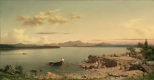Le Lac George (1862), Musée des beaux-arts, Boston