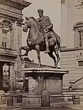 Statue de Marc Aurèle à Rome.