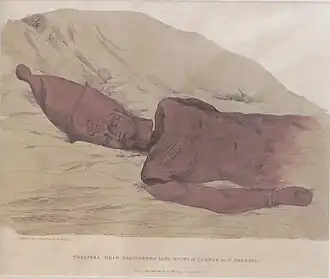 Tête colossale découverte dans les ruines de Karnak par G. Belzoni, Mougins,  Musée d'art classique de Mougins